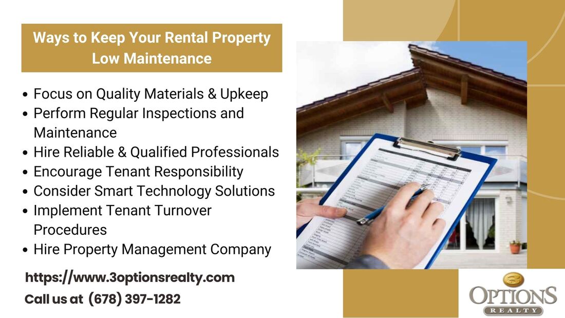 Ways to Keep Your Rental Property Low Maintenance